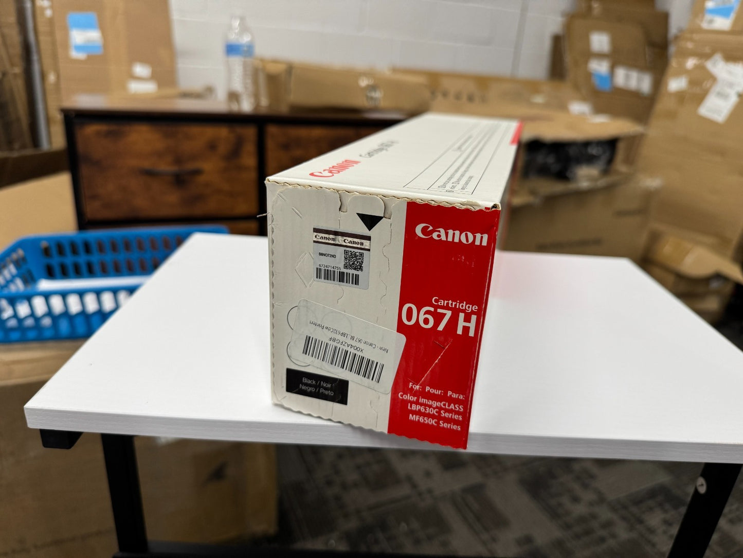 Canon Genuine 067H High Capacity Black Toner Cartridge - Brand New Sealed