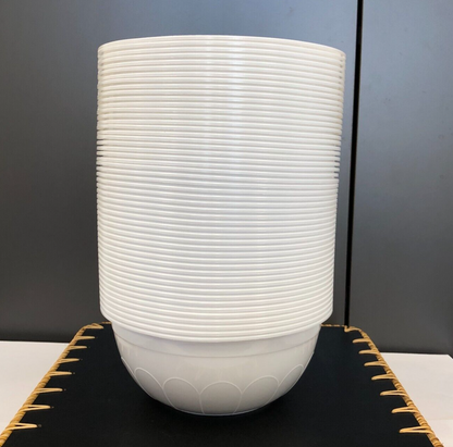 36oz Round Food Containers Meal Prep Soup Bowl Food Truck 400 Set with Lid