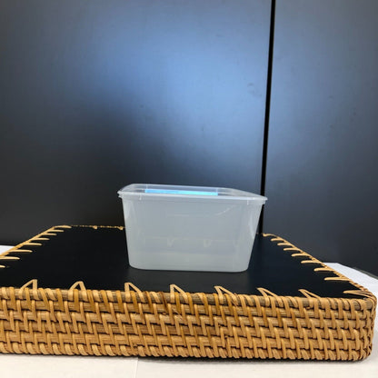 28oz Food Containers 2 Section Meal Prep FBA Free Food Truck 500 Set with Lid