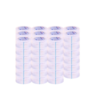 2 Inch x 110 Yards Heavy Duty Clear Packing Tape, 66 Roll Refills, 2.0 mil Thickness